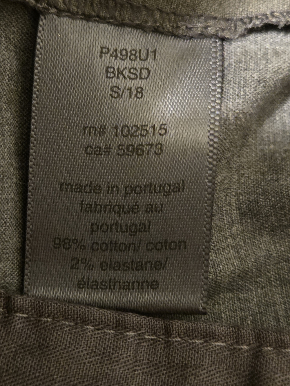 John Varvatos Gray Pants Size 50 - Picture 4 of 4